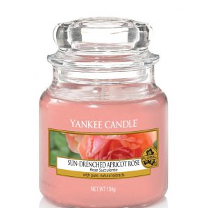 Sun Drenched Apricot Rose Small Jar