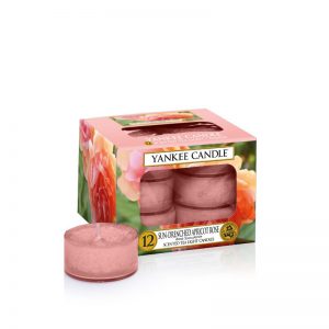 Sun Drenched Apricot Rose Tea Lights